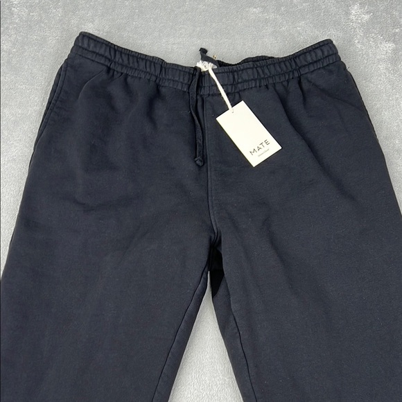 NEW MATE The Label M 100%‎ Organic Fleece Jogger Sweatpants - Picture 3 of 15